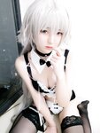 [Cosplay] YiXiaoYangZe 一小央泽 - Black rabbit 黑兔