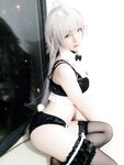 [Cosplay] YiXiaoYangZe 一小央泽 - Black rabbit 黑兔