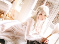 [Cosplay] 日奈娇 白纱衣