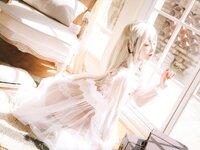 [Cosplay] 日奈娇 白纱衣