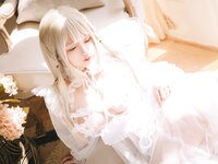 [Cosplay] 日奈娇 白纱衣