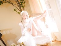 [Cosplay] 日奈娇 白纱衣