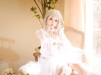 [Cosplay] 日奈娇 白纱衣