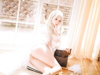 [Cosplay] 日奈娇 白纱衣