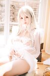 [Cosplay] 日奈娇 白纱衣