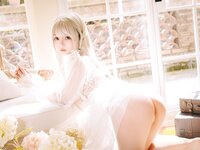 [Cosplay] 日奈娇 白纱衣