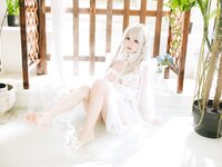 [Cosplay] 日奈娇 白纱衣