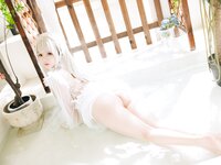 [Cosplay] 日奈娇 白纱衣
