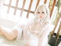 [Cosplay] 日奈娇 白纱衣