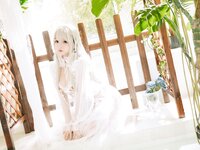 [Cosplay] 日奈娇 白纱衣