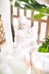 [Cosplay] 日奈娇 白纱衣