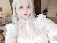 [Cosplay] 日奈娇 白纱衣