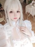[Cosplay] 日奈娇 白纱衣