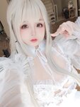 [Cosplay] 日奈娇 白纱衣