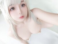 [Cosplay] 日奈娇 白纱衣