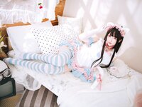 [Cosplay] 日奈娇 兔尾女仆