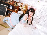 [Cosplay] 日奈娇 兔尾女仆