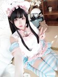 [Cosplay] 日奈娇 兔尾女仆