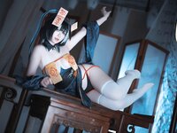 [Cosplay] 樱落酱w 碧蓝航线 华甲僵尸