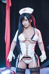 [Cosplay] LoLiSAMA 洛璃 - Nurse Tifa 蒂法护士