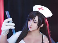 [Cosplay] LoLiSAMA 洛璃 - Nurse Tifa 蒂法护士