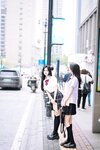 [Cosplay] 鱼子酱Fish 谭小灵 双人JK