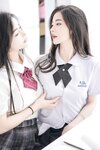 [Cosplay] 鱼子酱Fish 谭小灵 双人JK