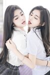 [Cosplay] 鱼子酱Fish 谭小灵 双人JK