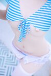 [Cosplay] 日奈娇 蓝白条