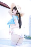 [Cosplay] 日奈娇 蓝白条