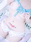 [Cosplay] 日奈娇 蓝白条