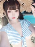 [Cosplay] 日奈娇 蓝白条