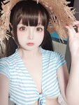[Cosplay] 日奈娇 蓝白条