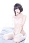 [Cosplay] myeo0 萌芽儿o0 - Kato Megumi pajamas underwear 加藤惠睡衣内衣