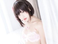[Cosplay] myeo0 萌芽儿o0 - Kato Megumi pajamas underwear 加藤惠睡衣内衣