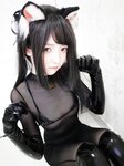 [Cosplay] YiXiaoYangZe 一小央泽 - Black cat chocolate pie 黑猫巧克力派
