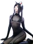 [Cosplay] YiXiaoYangZe 一小央泽 - Black cat chocolate pie 黑猫巧克力派
