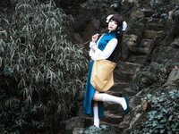 [Cosplay] Wang Pang u 王胖胖u - Little Taoist Cheongsam 小道友旗袍