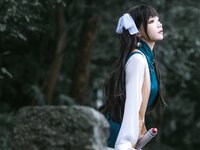[Cosplay] Wang Pang u 王胖胖u - Little Taoist Cheongsam 小道友旗袍