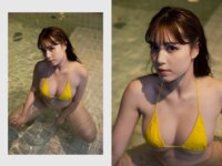 [Photobook] ミッシェル愛美 写真集「優美に魅せられて」（Lemon Photo Book)[106P]