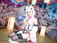 [Cosplay] Mahuajiang 麻花麻花酱 - Mattaro cheongsam 魔太郎旗袍
