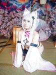 [Cosplay] Mahuajiang 麻花麻花酱 - Mattaro cheongsam 魔太郎旗袍