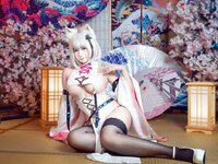 [Cosplay] Mahuajiang 麻花麻花酱 - Mattaro cheongsam 魔太郎旗袍
