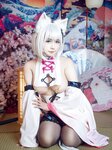 [Cosplay] Mahuajiang 麻花麻花酱 - Mattaro cheongsam 魔太郎旗袍