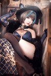 [Cosplay] Wang Pang u 王胖胖u - Cheshire cheongsam 柴郡旗袍