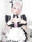 [Cosplay] 白烨 玛修 色女仆