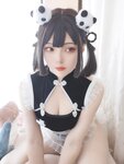 [Cosplay] Natsuko夏夏子 熊猫女仆