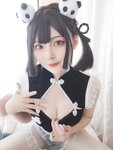 [Cosplay] Natsuko夏夏子 熊猫女仆