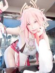 [Cosplay] Ringo Mitsuki 林檎蜜紀 - Naughty Yae Miko えっち八重神子