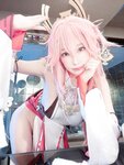 [Cosplay] Ringo Mitsuki 林檎蜜紀 - Naughty Yae Miko えっち八重神子